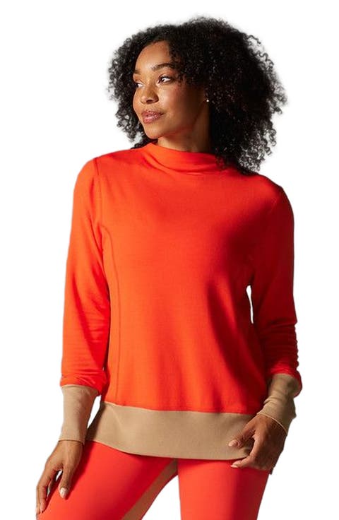 Cozy Funnel Neck Sweatshirt