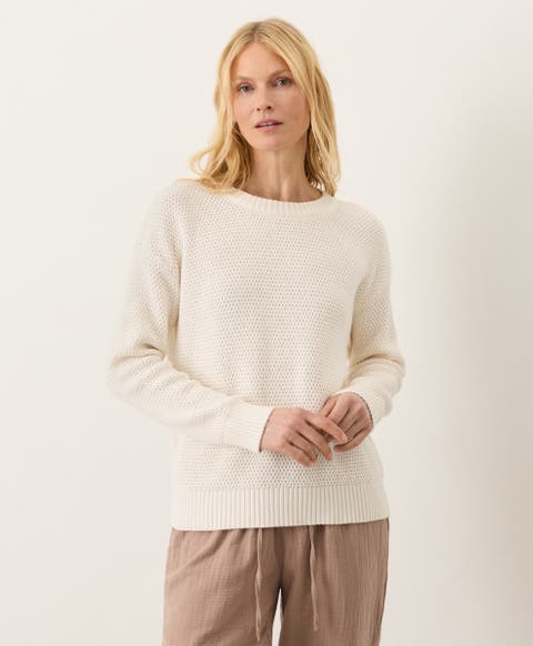 Organic Cotton Shoreline Pullover Sweater
