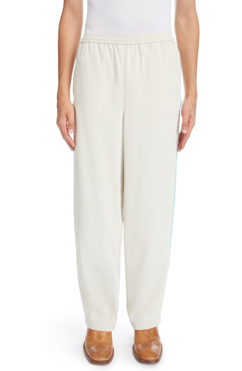 Acne Studios Piped Straight Leg Pants, Main, color, 