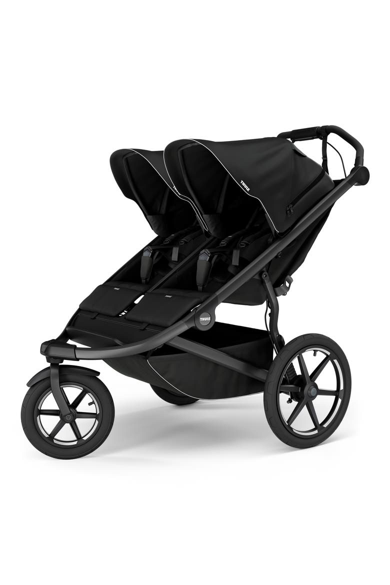 Urban Glide 3 Double All-Terrain Stroller Bundle, Alternate, color, BLACK