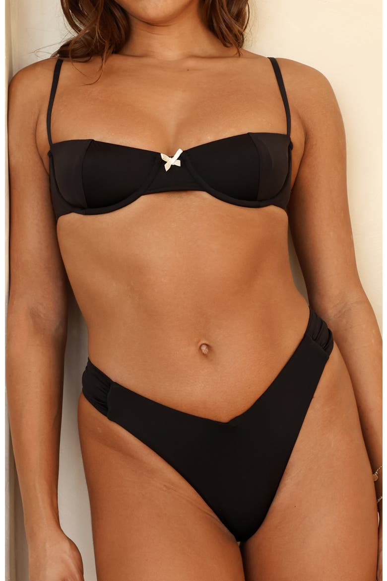 Siena Thong Bikini Bottom, Main, color, Black