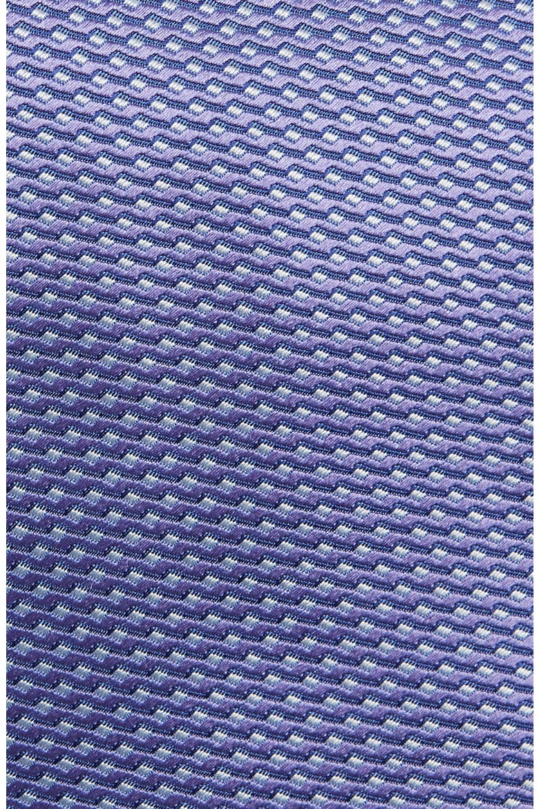 Geometric Silk Tie, Alternate, color, DARK PURPLE