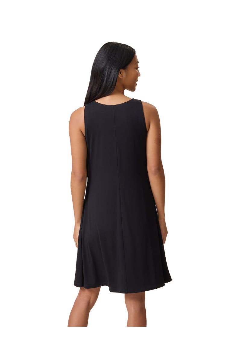 Kindred Bravely Penelope Crossover Nursing Dress, Alternate, color, Black