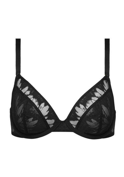 The Plunge  Floral Lace