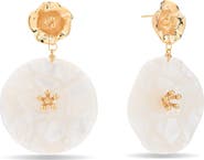 EYE CANDY LOS ANGELES Elysia Flower Dangle Earrings