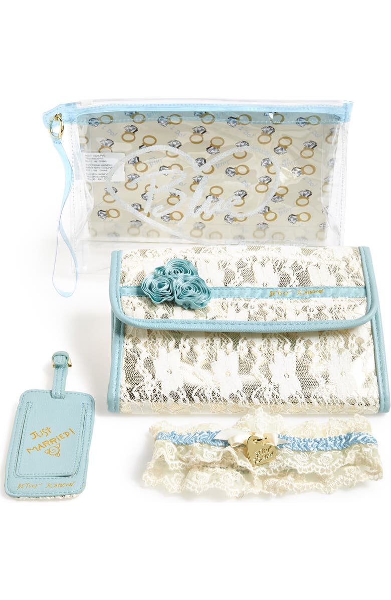 Betsey Johnson Travel Kit, Main, color,