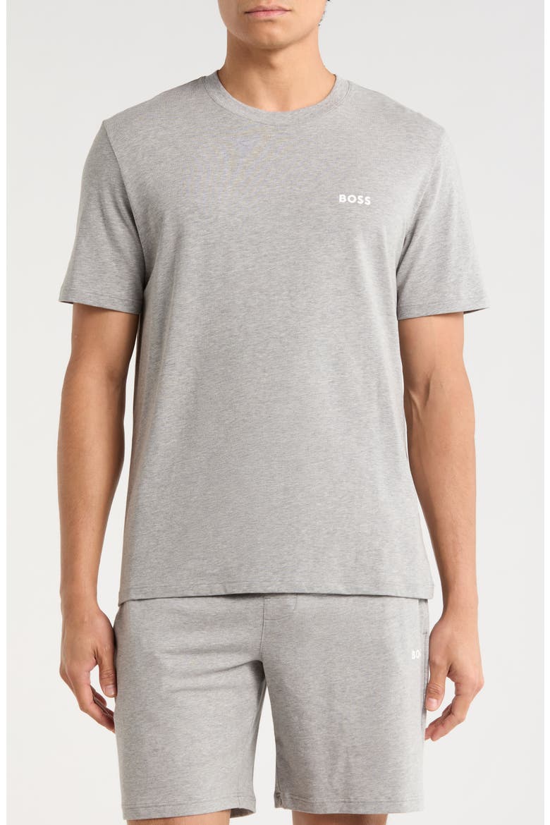 Joe Crewneck Pajama T-Shirt, Main, color, MED GY