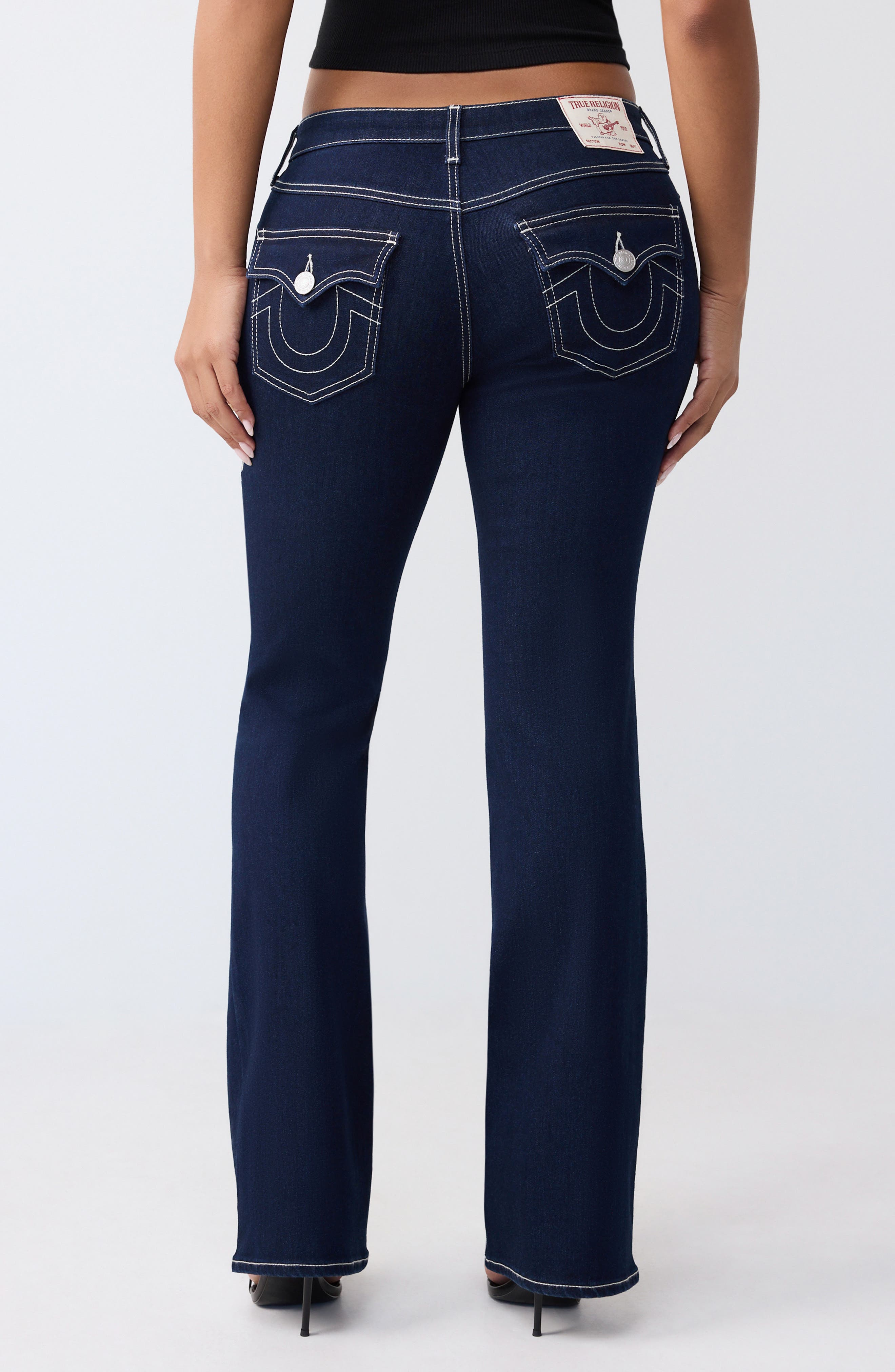 Becca Flap Pocket Bootcut Jeans - image 2