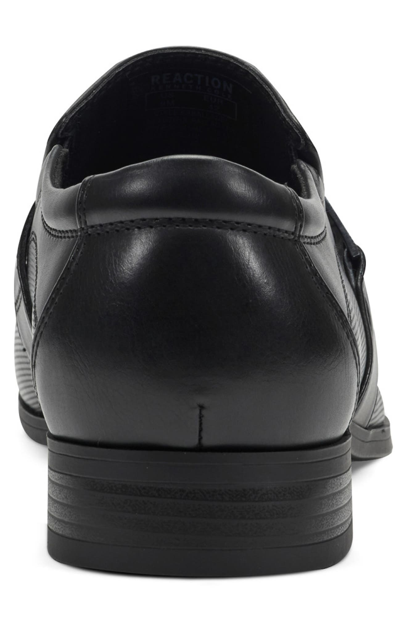 Reaction Kenneth Cole Bike Toe Loafer, Alternate, color, Black