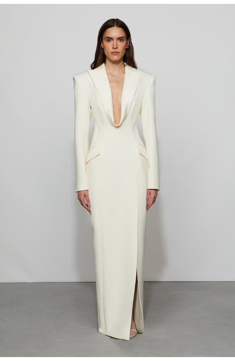 Et Ochs Sylvia Suiting Gown, Main, color, Ivory