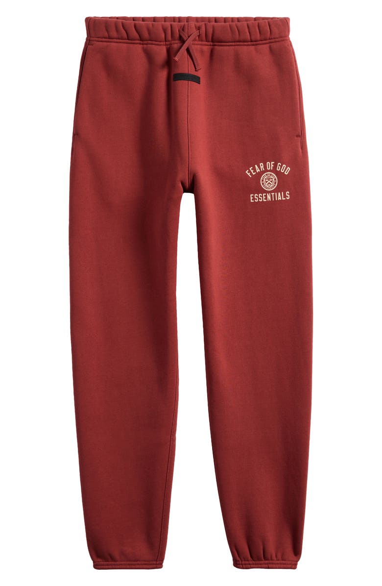 Fear of God Essentials Kids' Essentials Logo Cotton Blend Joggers, Main, color, 