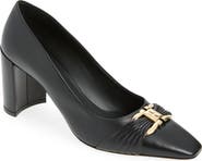 FERRAGAMO Tillya Square Toe Pump