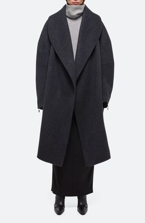 Helmut lang grey coat best sale