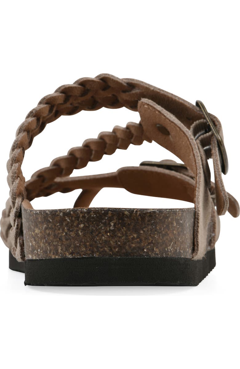 CLIFFS BY WHITE MOUNTAIN Haziest Sandal, Alternate, color, Sandal Wood Suede