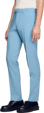 SANDRO Wool Suit Trousers