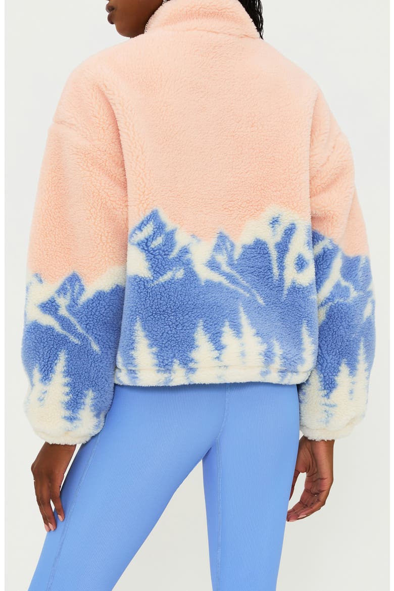 Leona High Pile Fleece Half Zip Pullover, Alternate, color, SHEEP