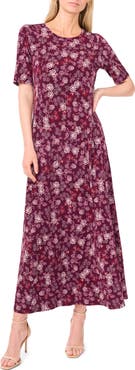Vince Camuto Print Maxi Dress