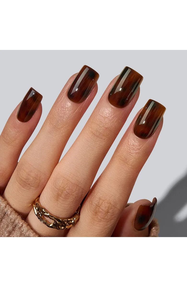Btartboxnails Soft Gel Nail Tips SOFTCOATTIPS Tortoiseshell Collection, Alternate, color,