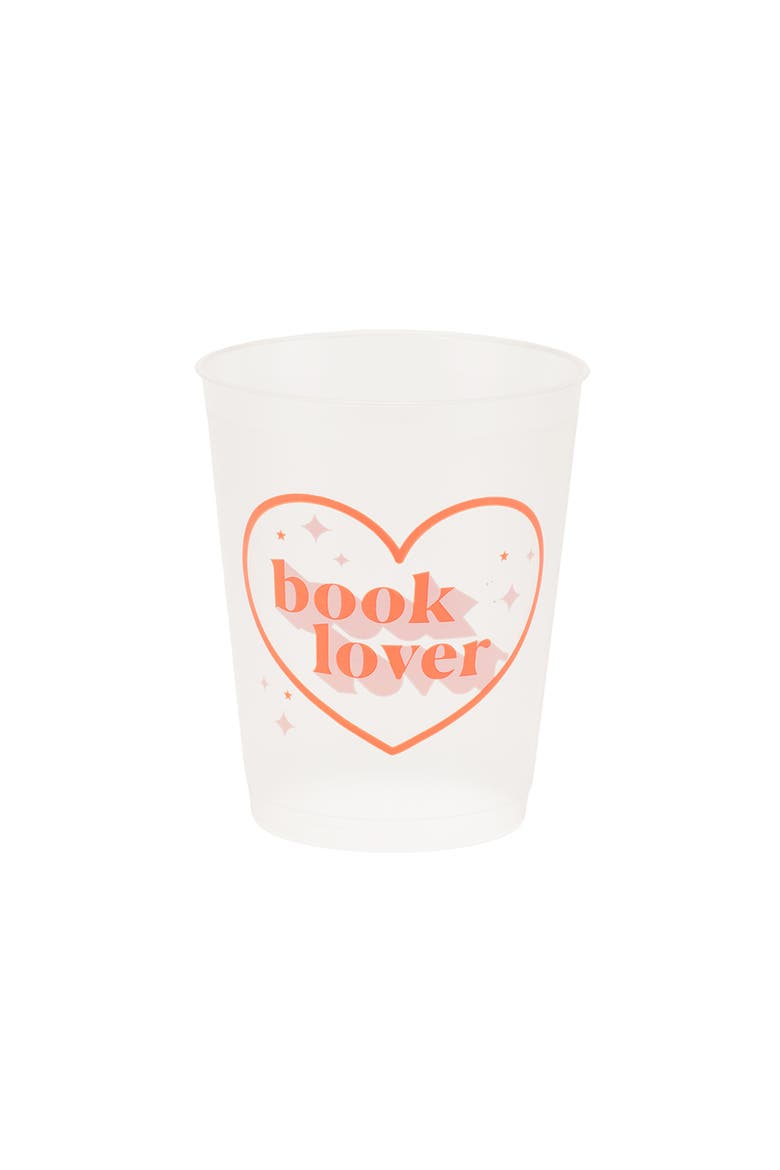 Book Club Flex Cups, Main, color, Book Lover