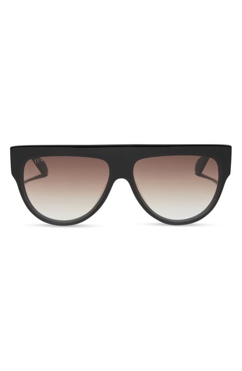 Georgie 61mm Gradient Square Sunglasses