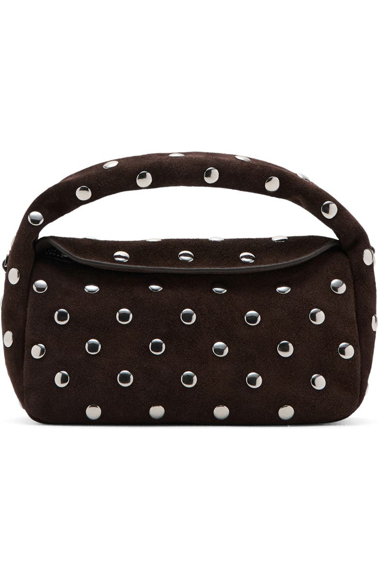 MANGO Sandra Suede Top Handle Bag, Main, color,