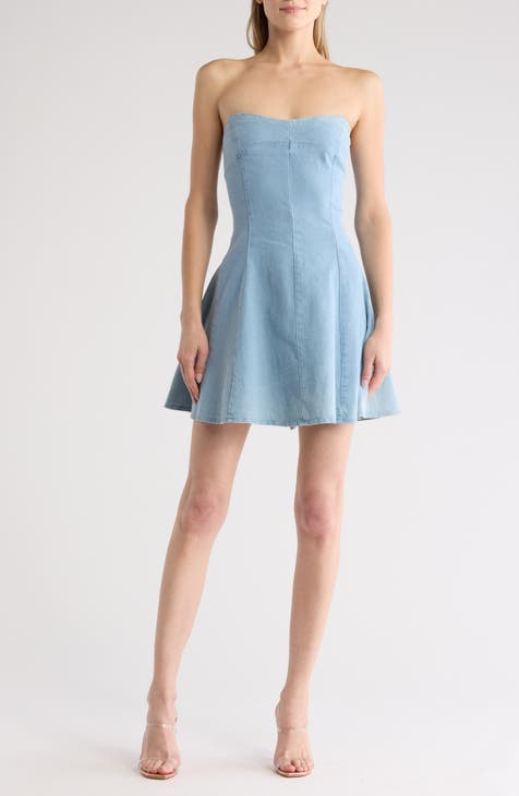 Denim Minidress