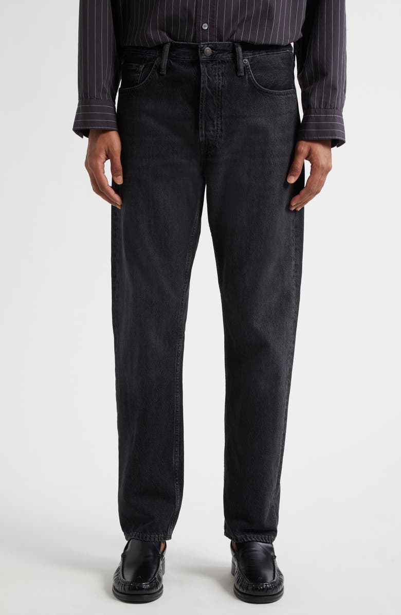 Acne Studios 1996 Regular Fit Jeans, Main, color, Black