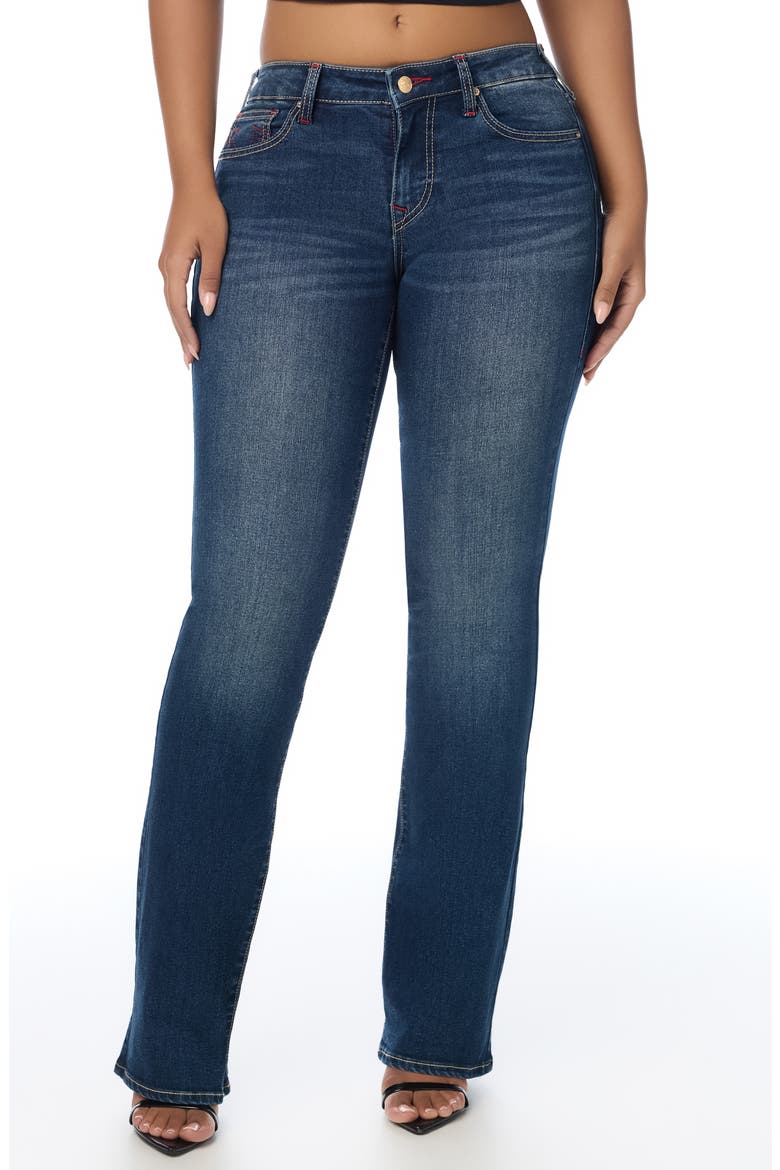 Becca Bootcut Jeans, Main, color, DARK TRUE WESTERN WASH