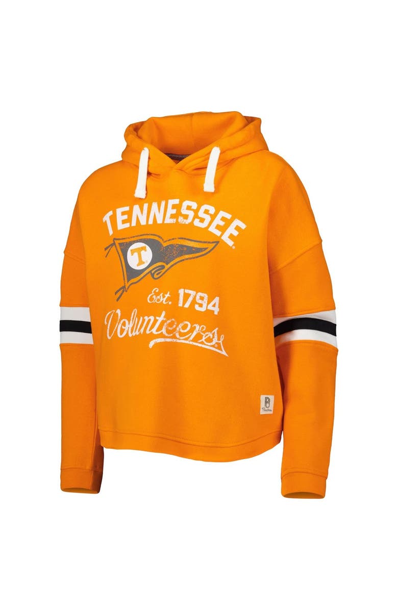 PRESSBOX Women's Pressbox Tennessee Orange Tennessee Volunteers Super Pennant Pullover Hoodie, Alternate, color, 