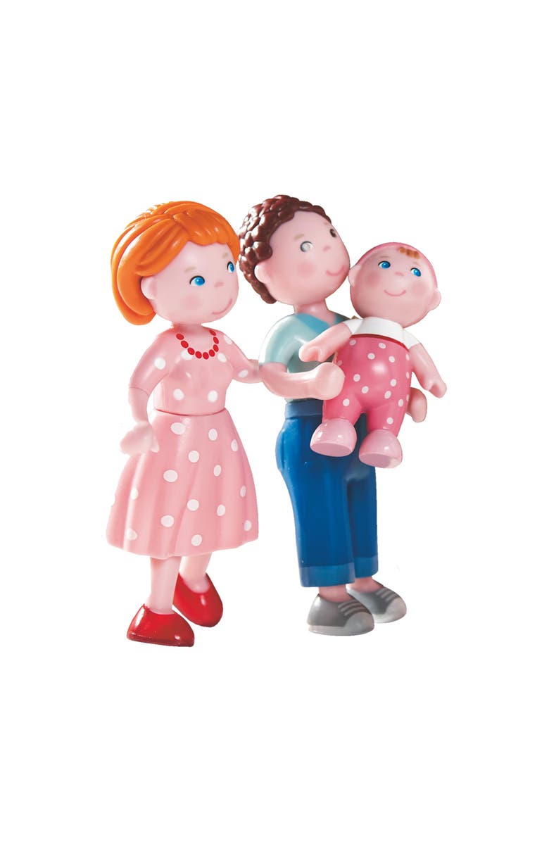 HABA Little Friends Mom Katrin - 4.5" Dollhouse Toy Doll Figure, Alternate, color, Multi