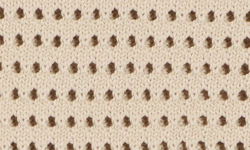 DONNA KARAN DONNA KARAN SLEEVELESS OPEN STITCH SWEATER 