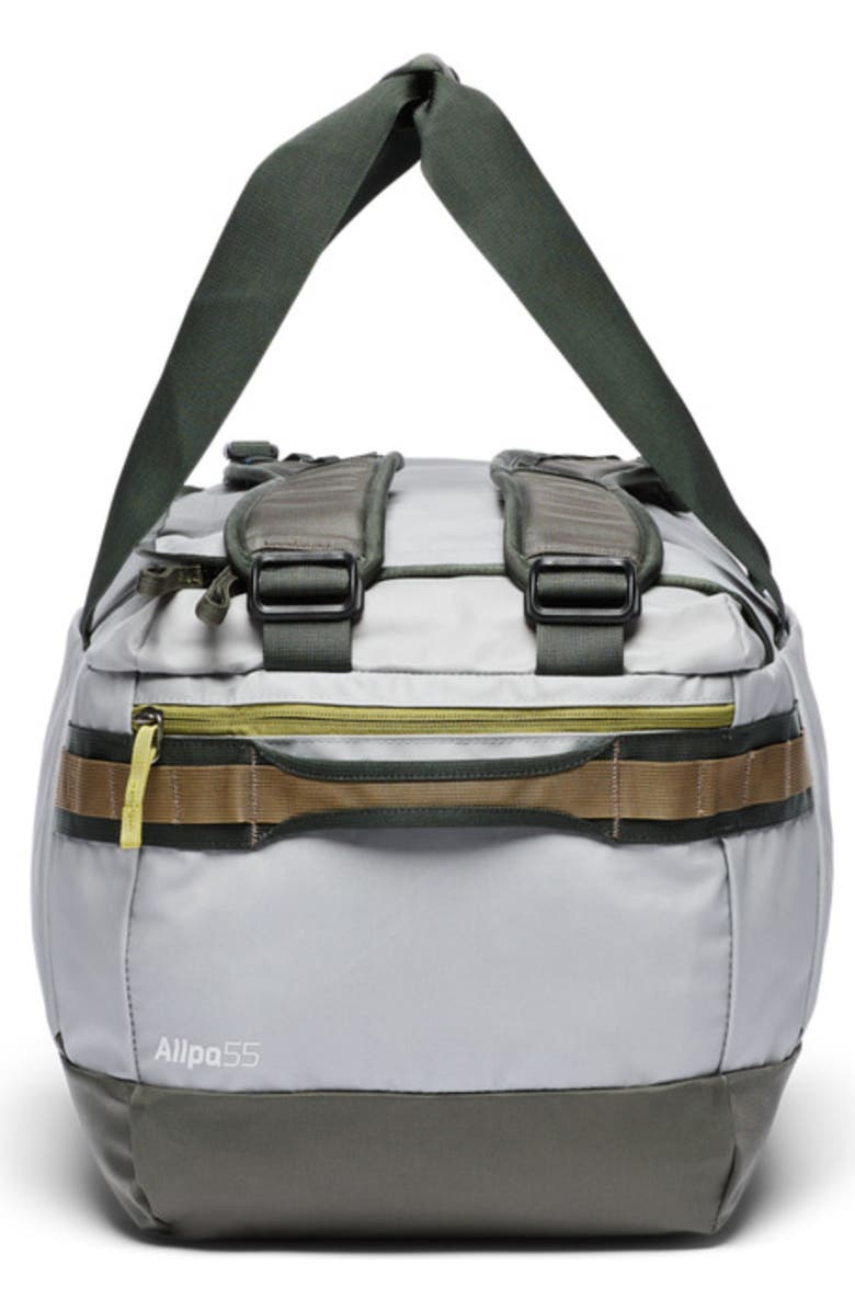 Cotopaxi Allpa Getaway 55L Duffel, Alternate, color, Smoke/Cinder