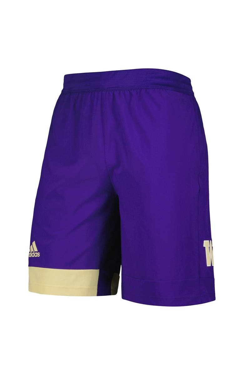 adidas Men's adidas Purple Washington Huskies Training Shorts, Alternate, color, Purple