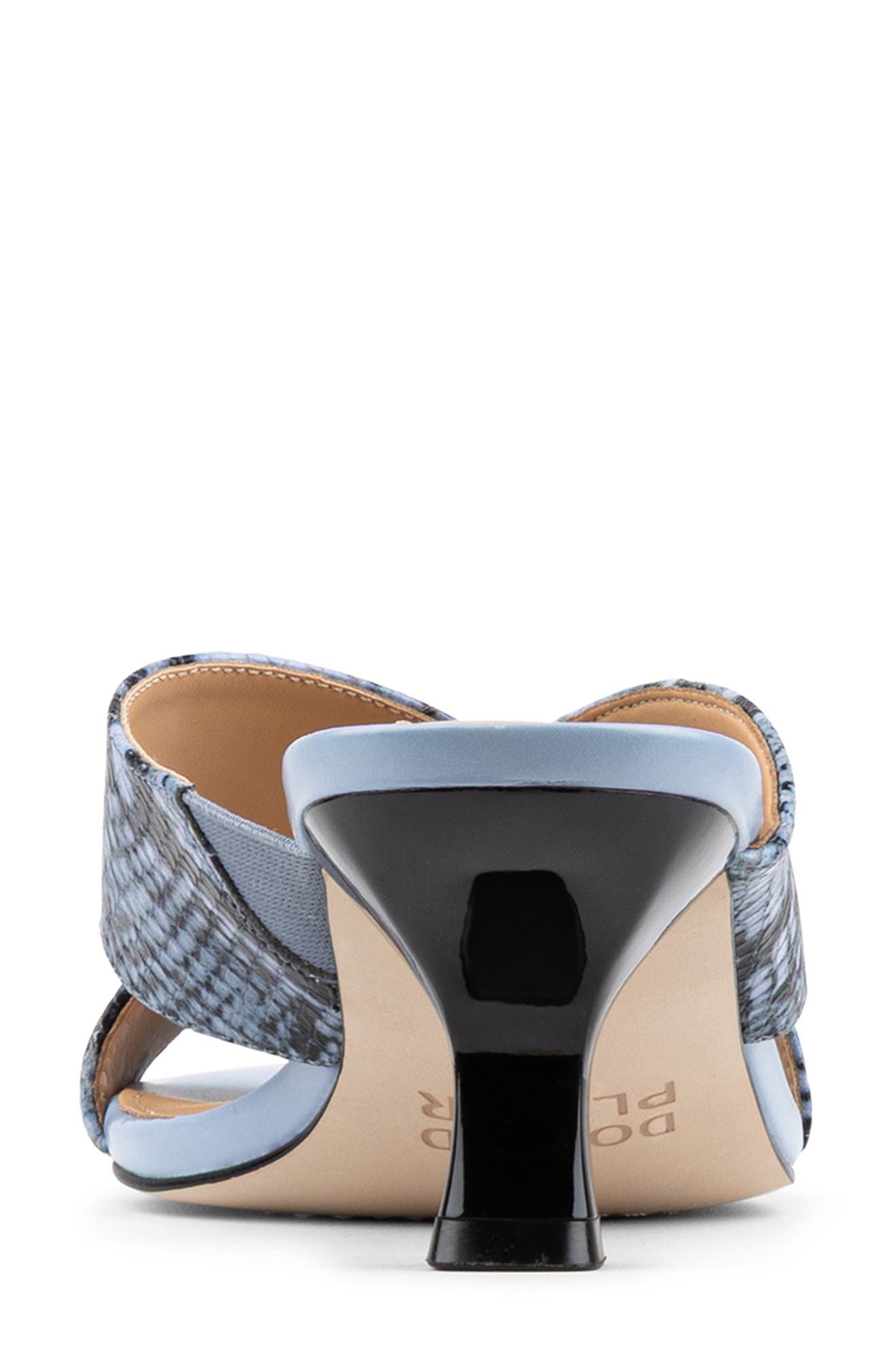 Mule Kitten Heel Sandal, Alternate, color, DENIM