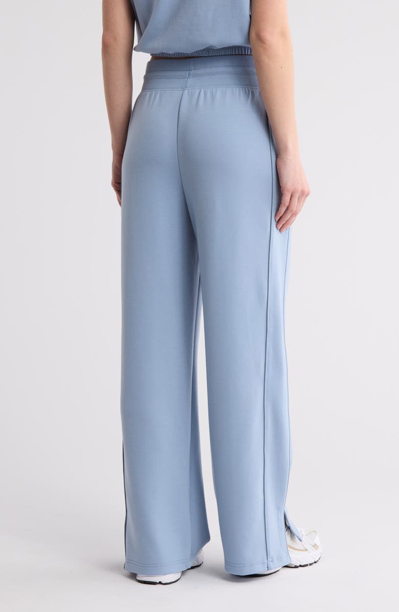 Ease of Mind Scuba Knit Loose Fit Wide Leg Pants