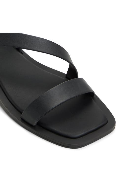 Shop Aldo Grugar Ankle Strap Sandal In Charcoal