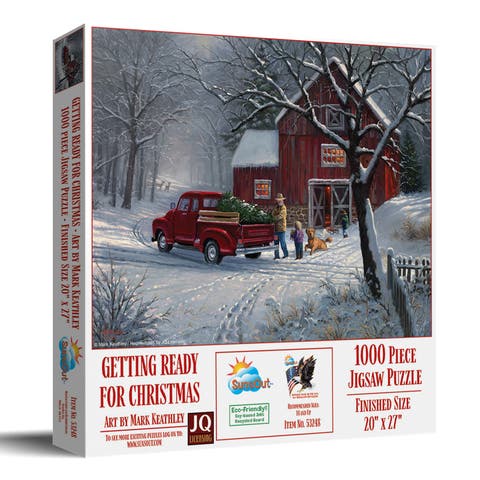 Getting Ready for Christmas 1000 piece Jigsaw Puzzle for Adults