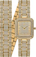JBW Arc Diamond Wrap Bracelet Watch, 23mm