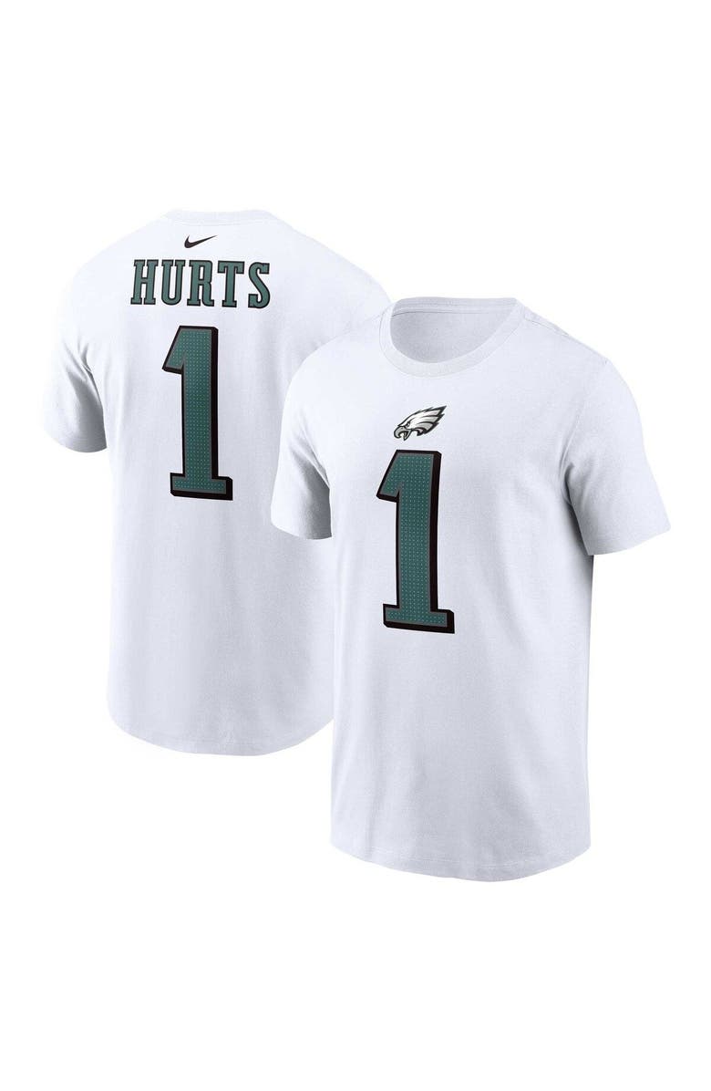 Nike Men's Nike Jalen Hurts  White Philadelphia Eagles  Player Name & Number T-Shirt, Main, color, White