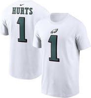 Nike Men's Nike Jalen Hurts White Philadelphia Eagles Player Name & Number T-Shirt