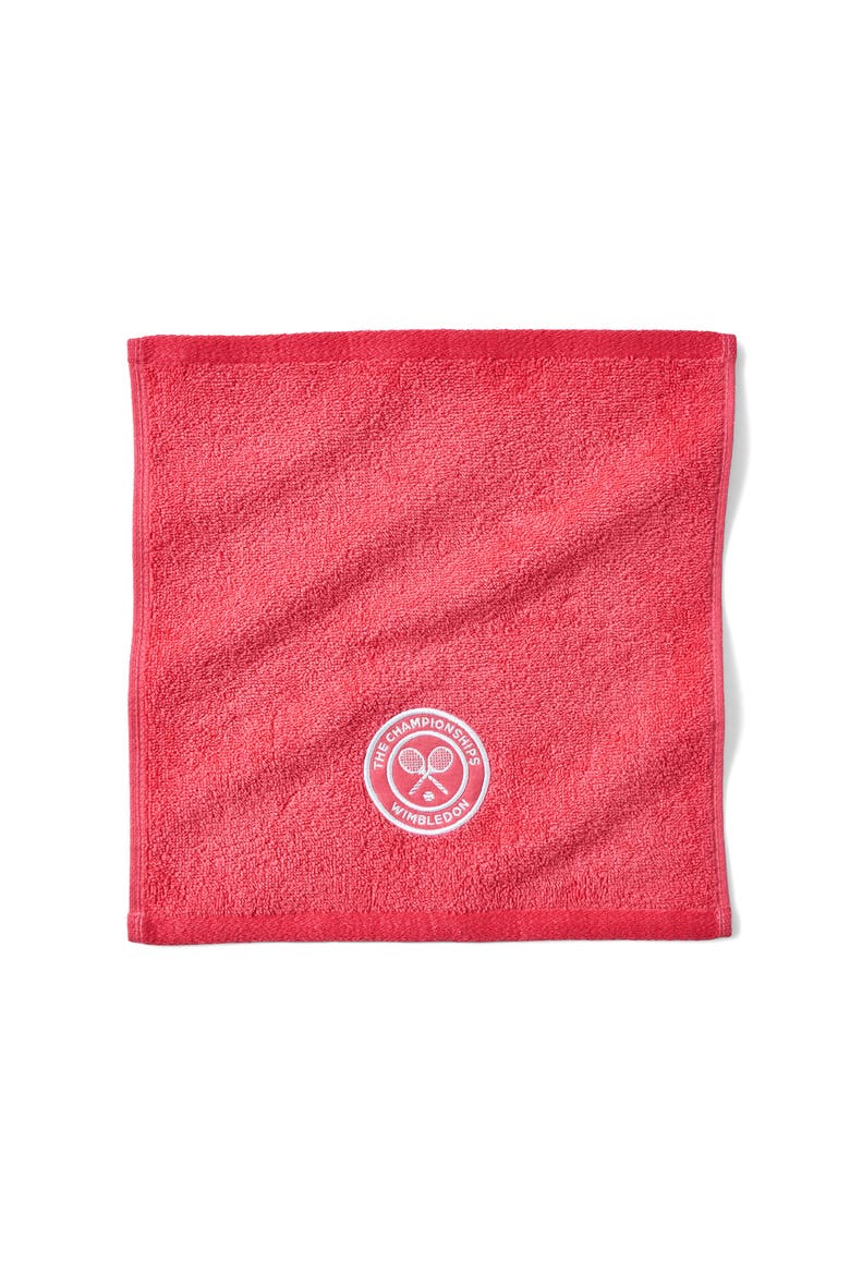 Wimbledon Luxury Cotton Washcloth Pack, Alternate, color, Strawberry and Pink