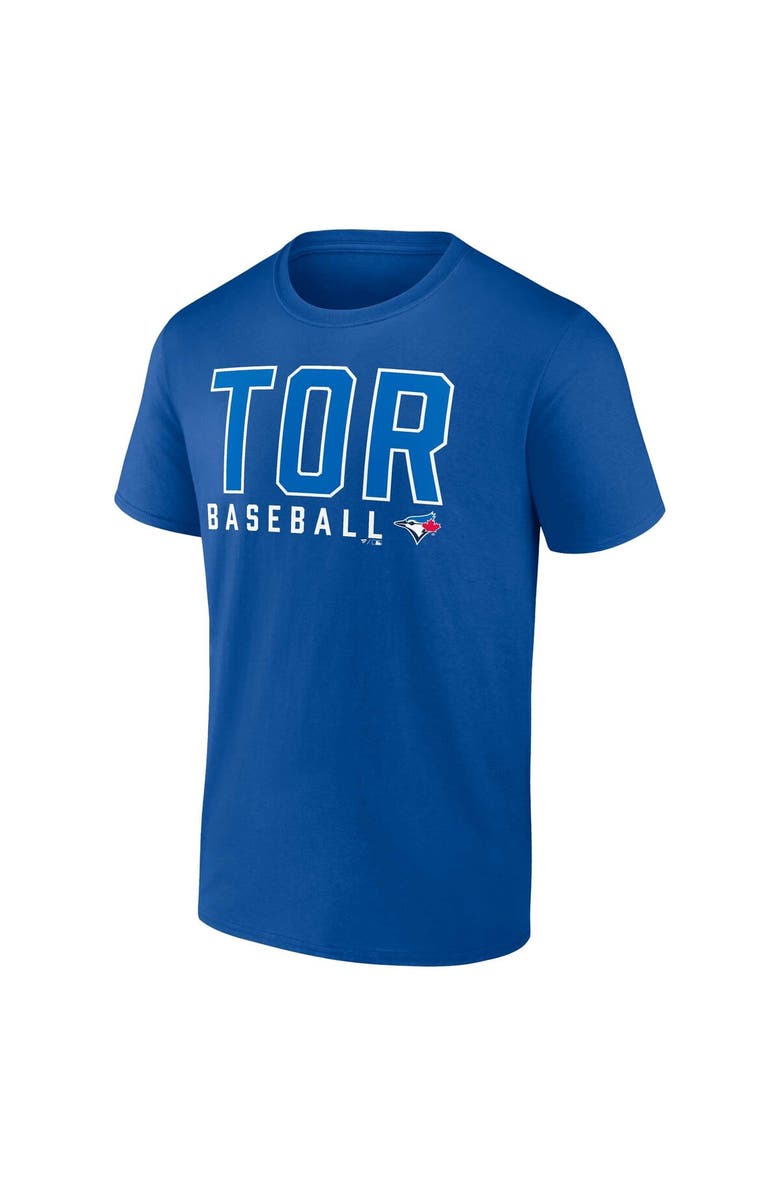 FANATICS Men's Fanatics Branded Royal/White Toronto Blue Jays Two-Pack Combo T-Shirt Set, Alternate, color,
