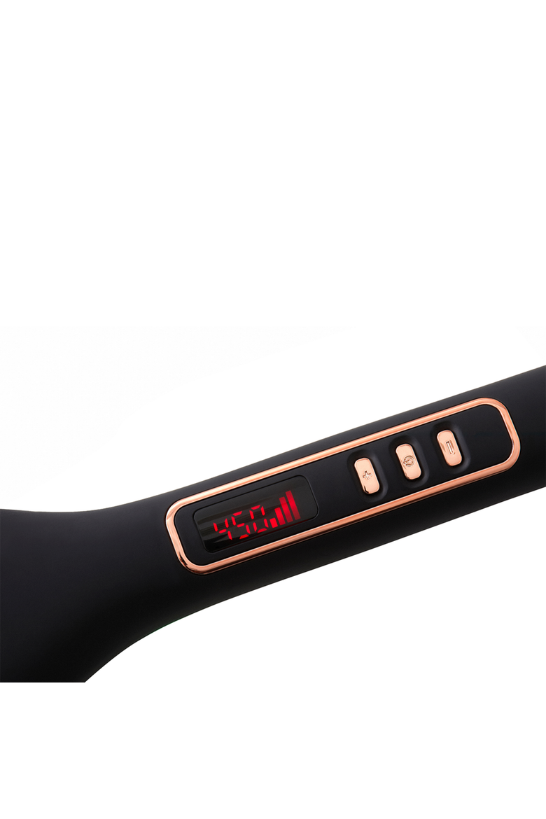 Straightening Heat Brush | Ionic Smoothing Brush, Alternate, color, Black