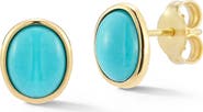 Ember Fine Jewelry 14K Turquoise Stud Earrings