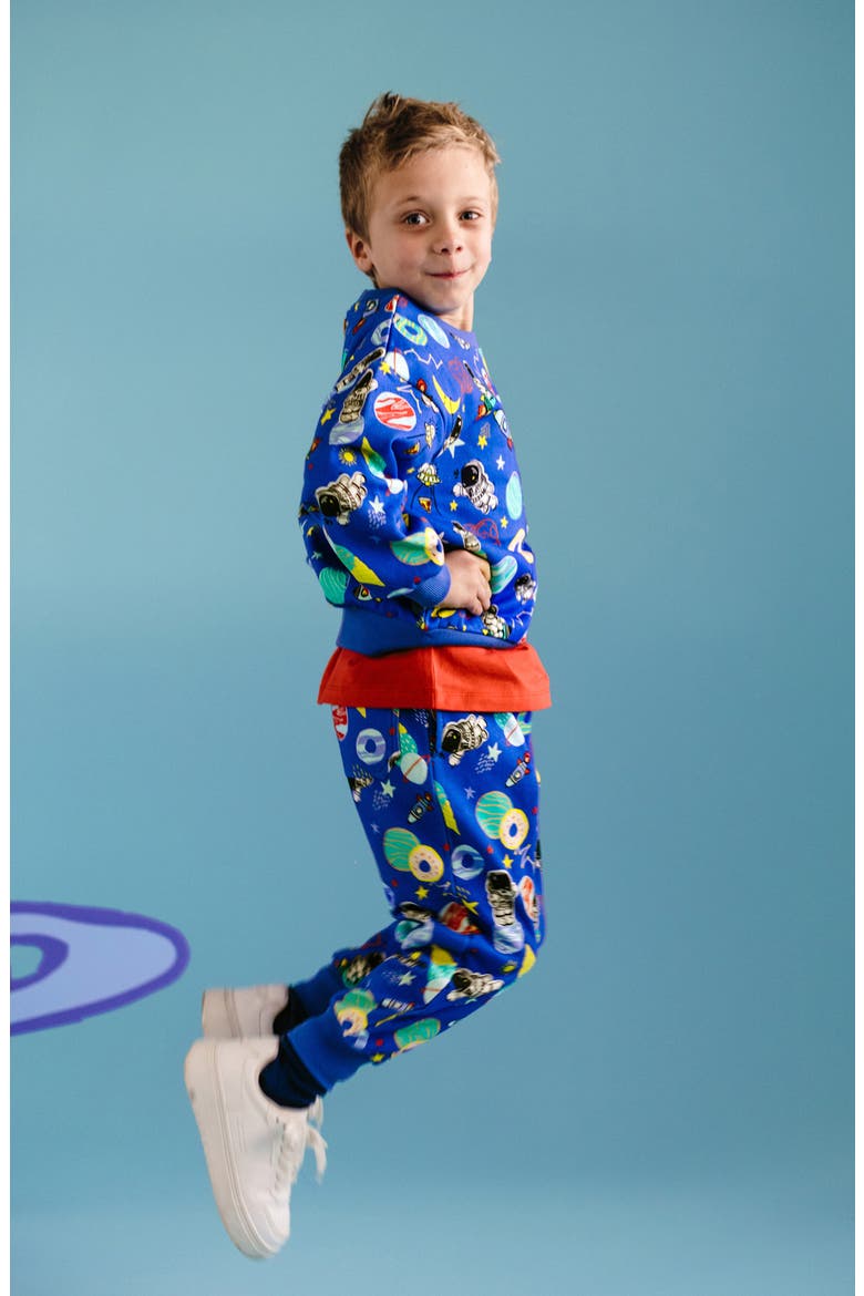 Kids' Cotton Pants, Alternate, color, ROCKET BLUE
