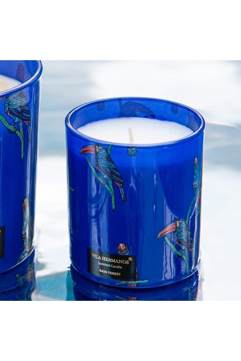Vila Jungletropia Candle In Jar, Alternate, color, Tucan Rain Forest