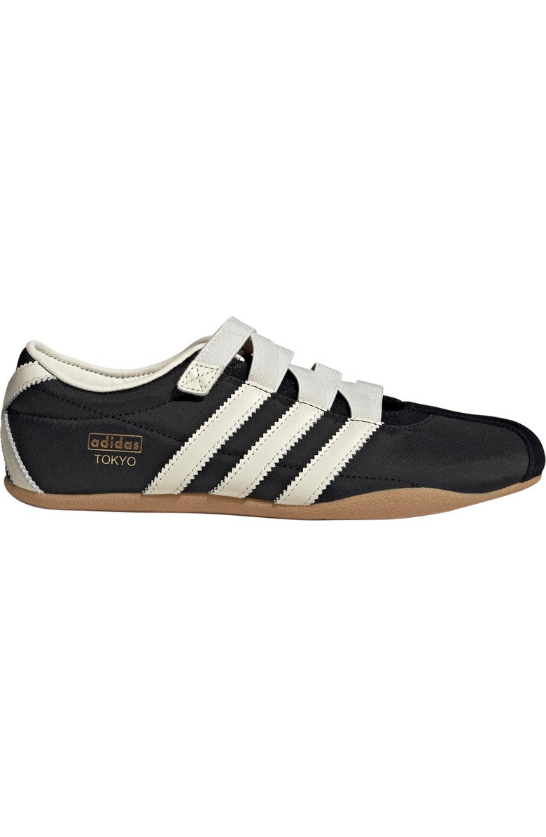 adidas Tokyo Sneakerina, Alternate, color, Black/ Cream White/ Gold