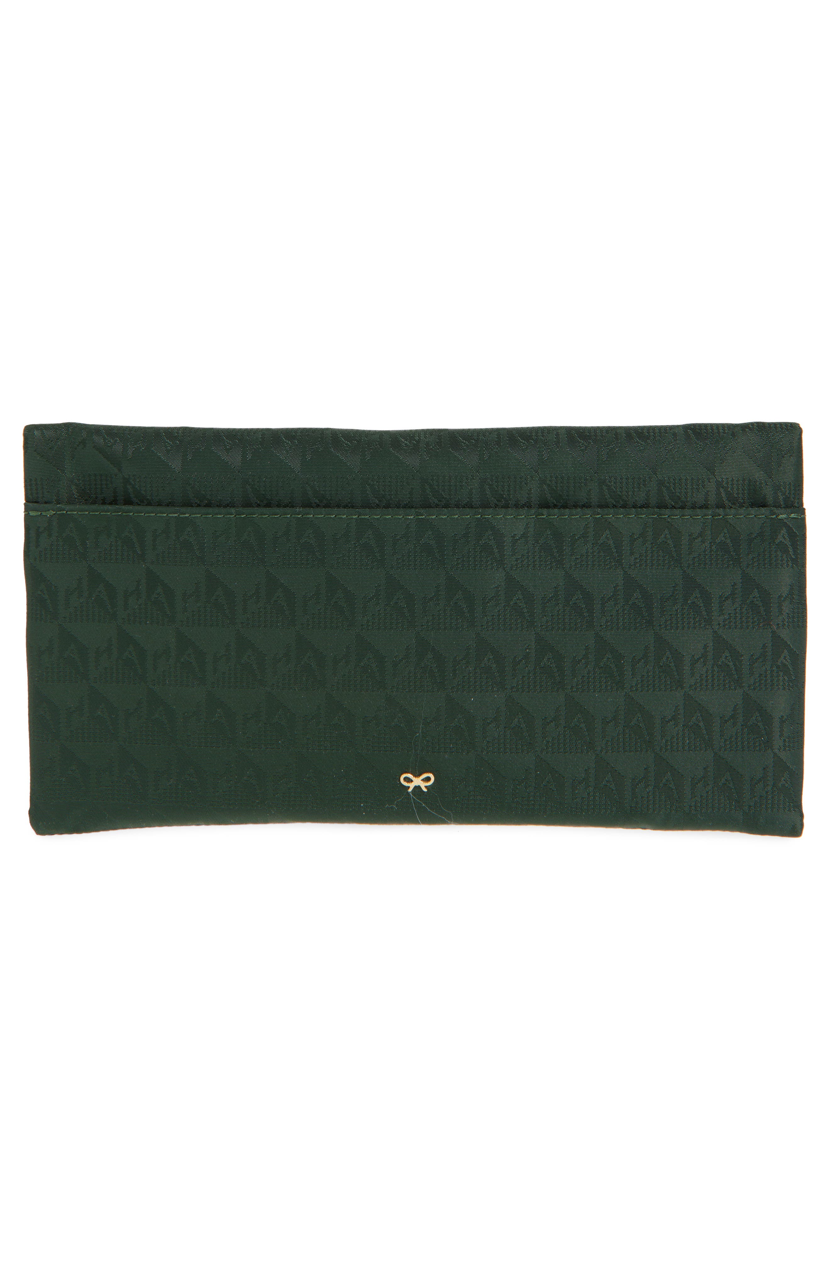 Anya Hindmarch Frog Nylon Zip Pouch, Alternate, color, 