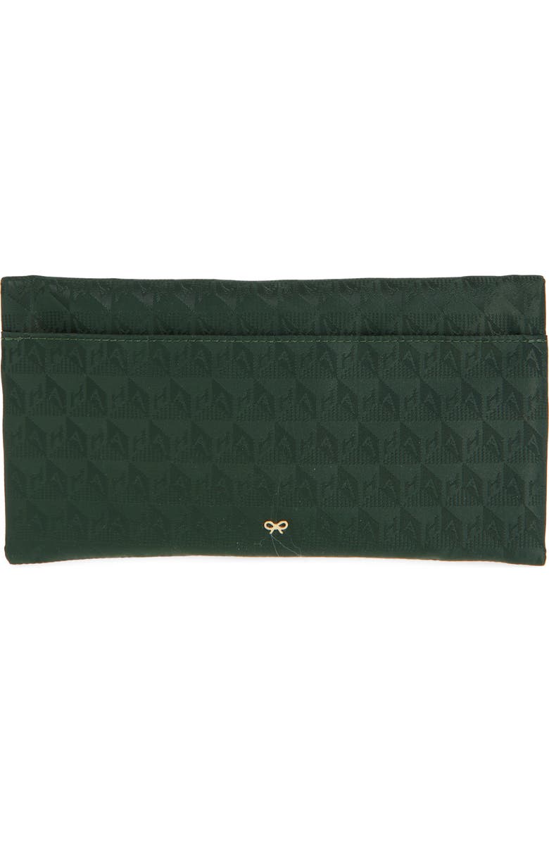 Anya Hindmarch Frog Nylon Zip Pouch, Alternate, color,