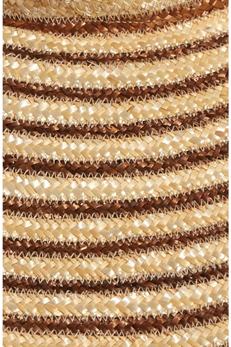 Magda Wide Brim Straw Visor, Alternate, color, SOIL MULTI